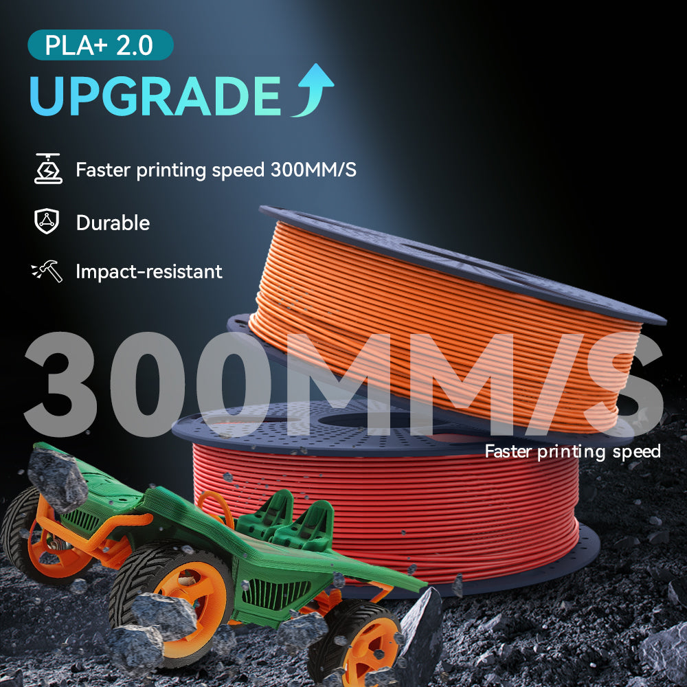 [MOQ: 6KG] PLA+ 2.0, Upgraded PLA+(PLA Plus), 3D Printer Filament 1KG
