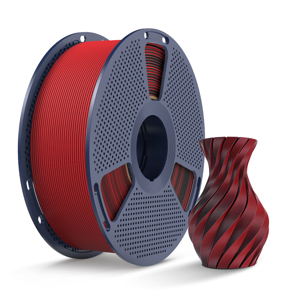 [Buy 4 Get $2off Each] SUNLU Matte PLA Dual-Color 3D Printer Esthenic Filament 1KG, Seamless Two-Tone Shifts & Soft Matte Finish