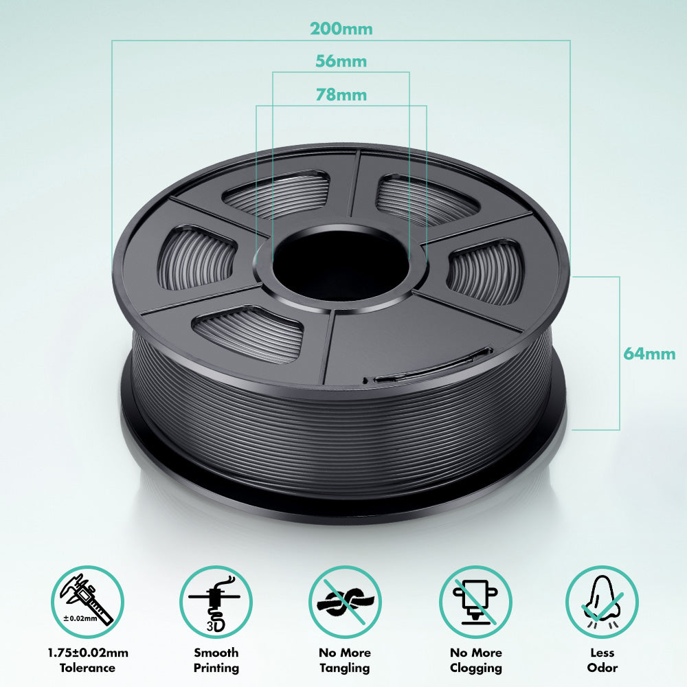 [MOQ: 6KG] PLA Meta(Macaron Colors) 3D Printer Filament 1KG