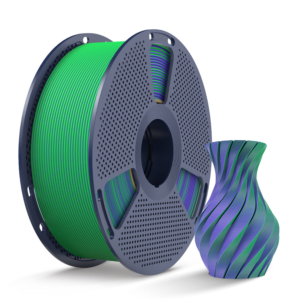 [Buy 4 Get $2off Each] SUNLU Matte PLA Dual-Color 3D Printer Esthenic Filament 1KG, Seamless Two-Tone Shifts & Soft Matte Finish
