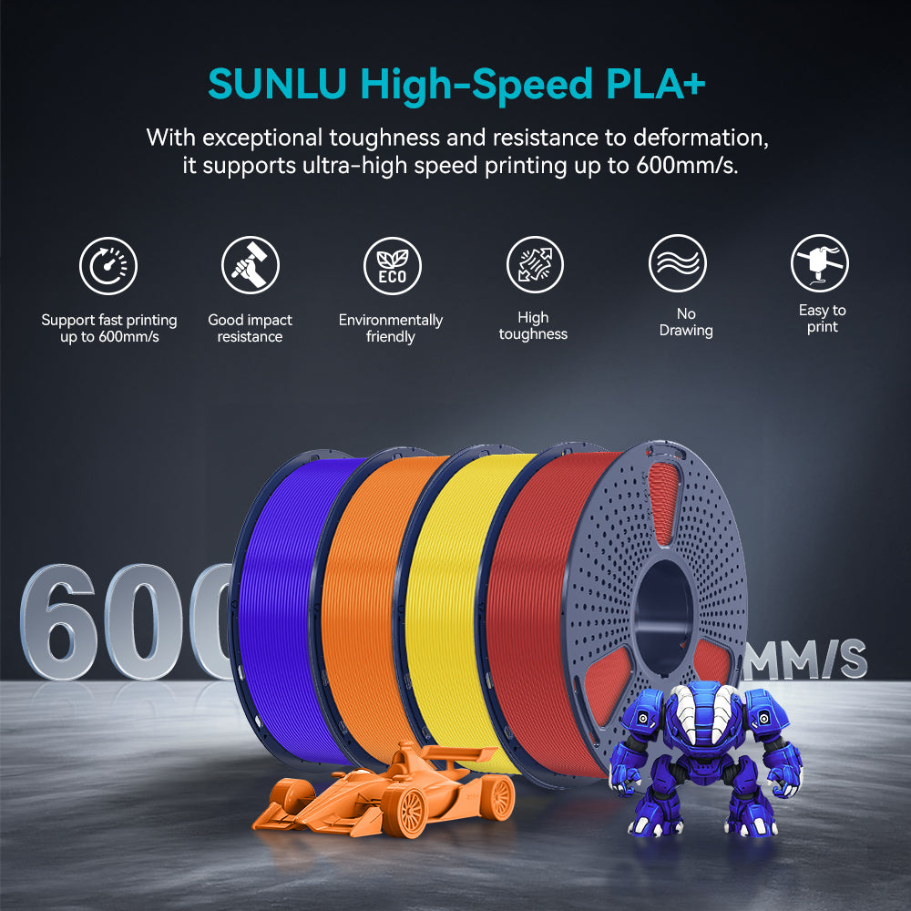 [MOQ: 6KG] High Speed PLA+(PLA Plus), HS_PLA+ 3D Printer Filament 1KG