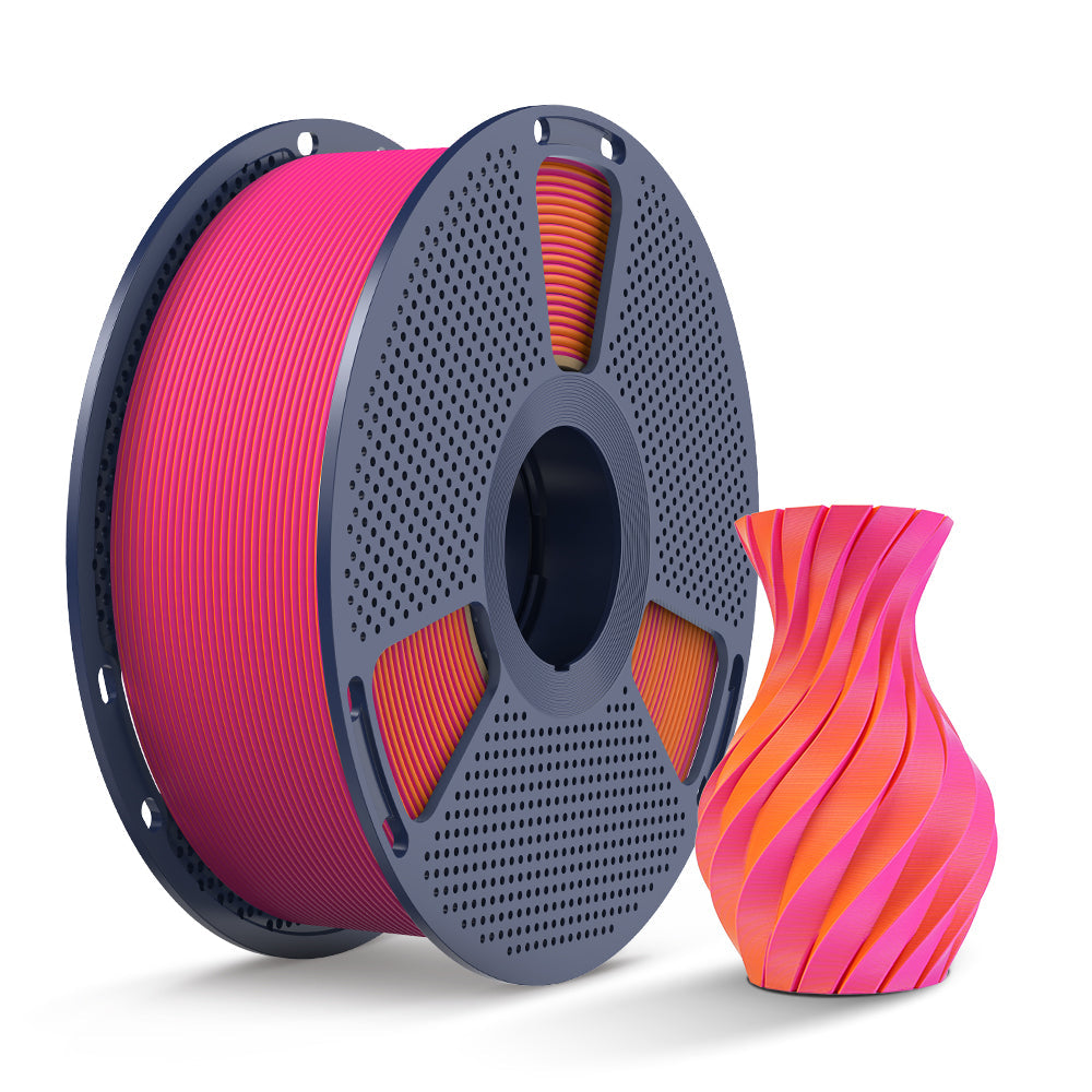 [Buy 4 Get $2off Each] SUNLU Matte PLA Dual-Color 3D Printer Esthenic Filament 1KG, Seamless Two-Tone Shifts & Soft Matte Finish