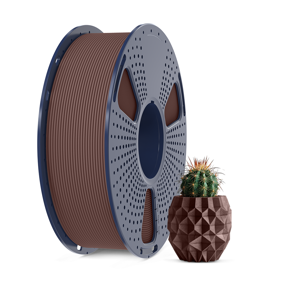 [MOQ: 3KG] Optimized Wood PLA 3D Printer Filament 1KG, Optimized and Upgraded Wood Texture