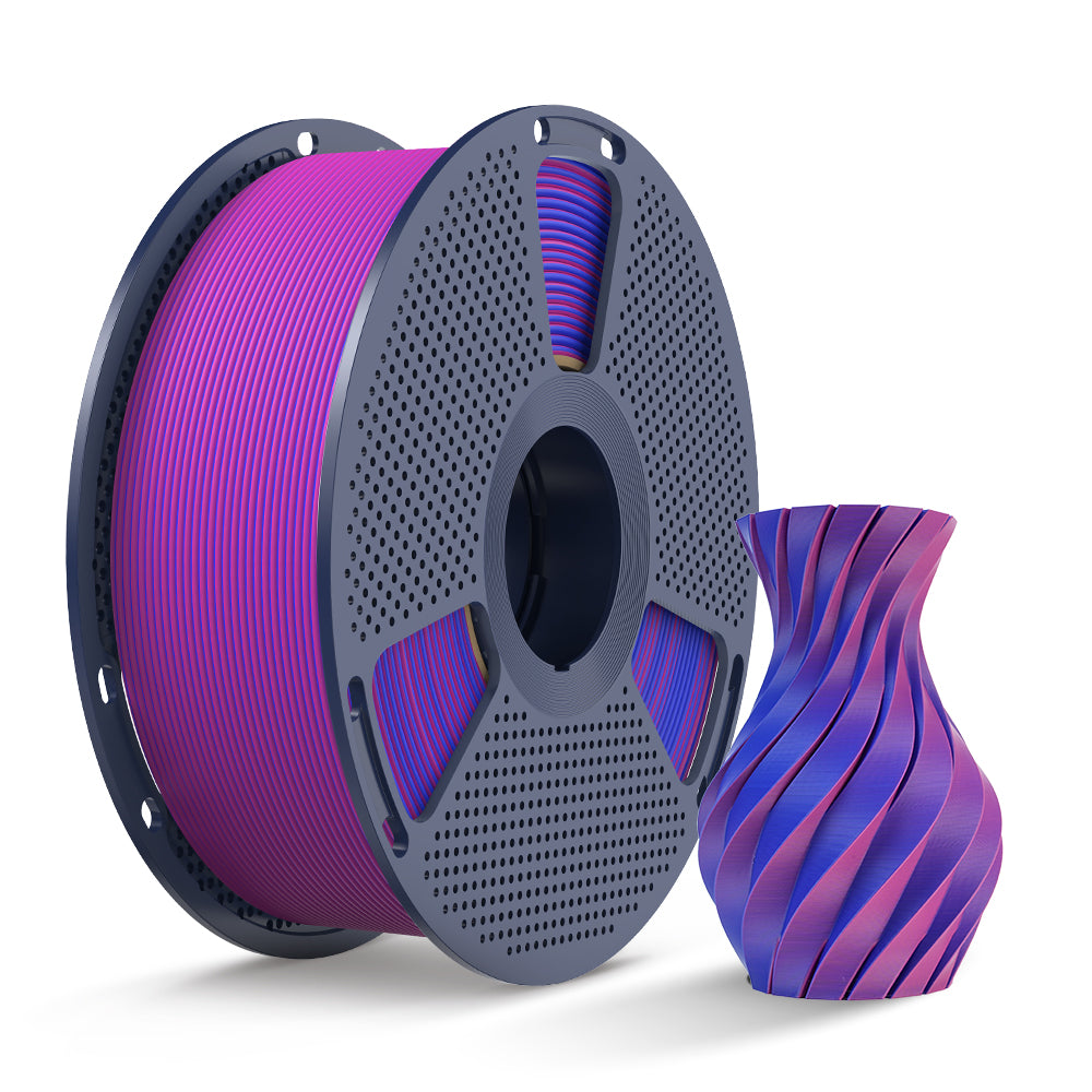 [Buy 4 Get $2off Each] SUNLU Matte PLA Dual-Color 3D Printer Esthenic Filament 1KG, Seamless Two-Tone Shifts & Soft Matte Finish