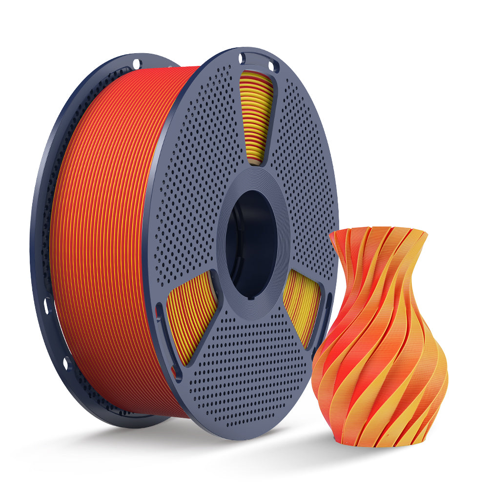 [Buy 4 Get $2off Each] SUNLU Matte PLA Dual-Color 3D Printer Esthenic Filament 1KG, Seamless Two-Tone Shifts & Soft Matte Finish
