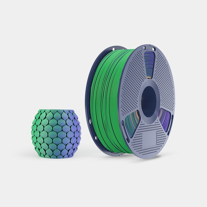 [Buy 4 Get $2off Each] SUNLU Matte PLA Dual-Color 3D Printer Esthenic Filament 1KG, Seamless Two-Tone Shifts & Soft Matte Finish