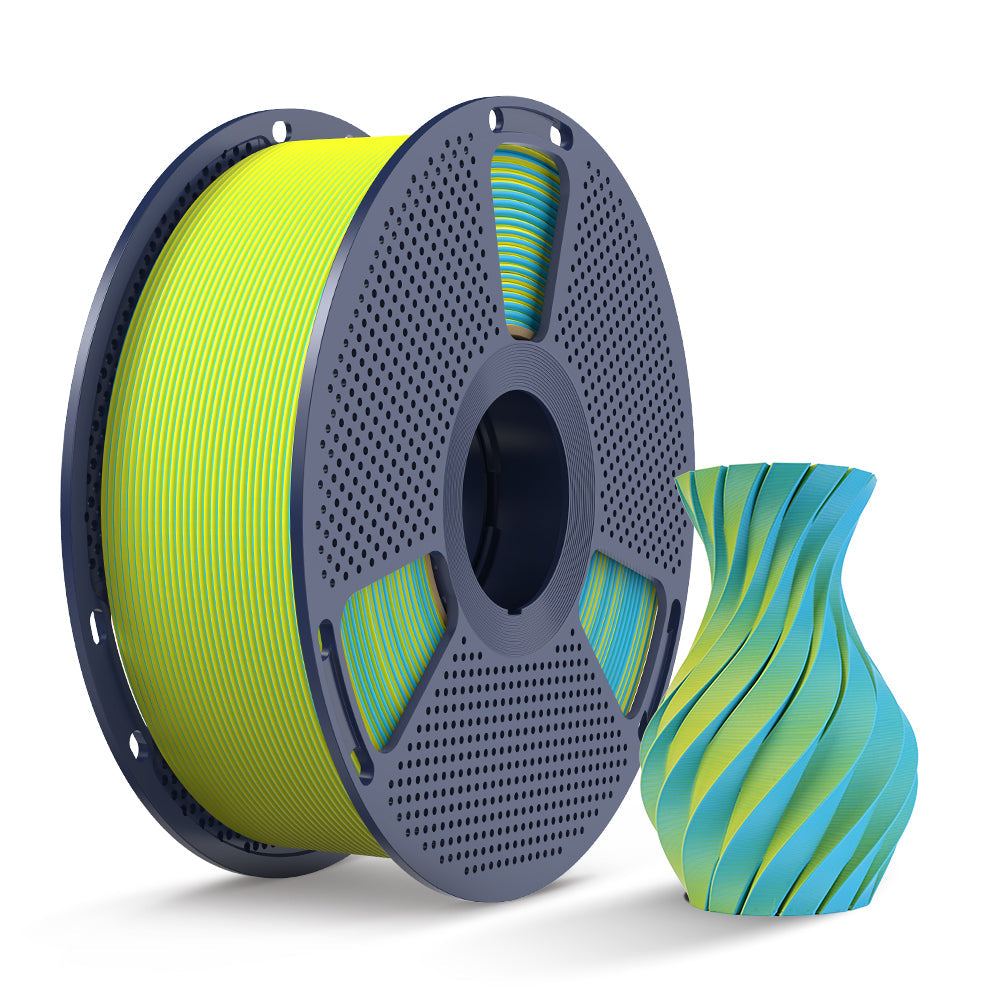 [Buy 4 Get $2off Each] SUNLU Matte PLA Dual-Color 3D Printer Esthenic Filament 1KG, Seamless Two-Tone Shifts & Soft Matte Finish