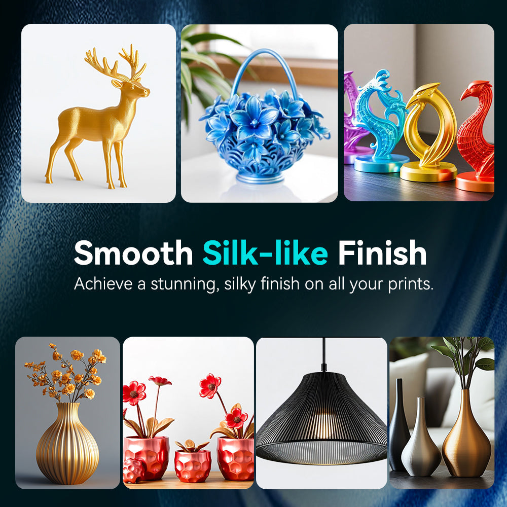 [MOQ: 6KG] SILK 3D Printer Filament 1KG
