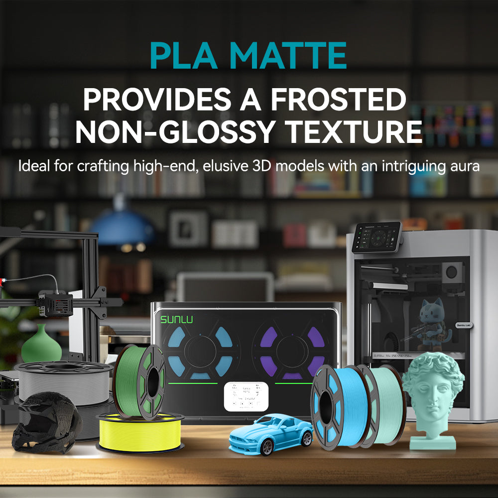 [MOQ: 6KG] Matte PLA 3D Printer Filament 1KG
