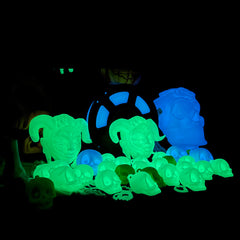 [MOQ: 3KG] Glow in The Dark (Luminous) PLA 3D Printer Filament 1KG