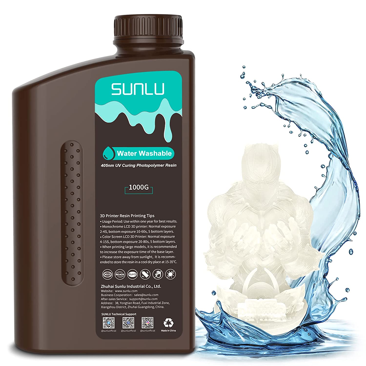 [Get 5 for the Price of 4] 1000g Standard Resin, Water-wash Standard Resin and Standard Plus Resin (For Canada)