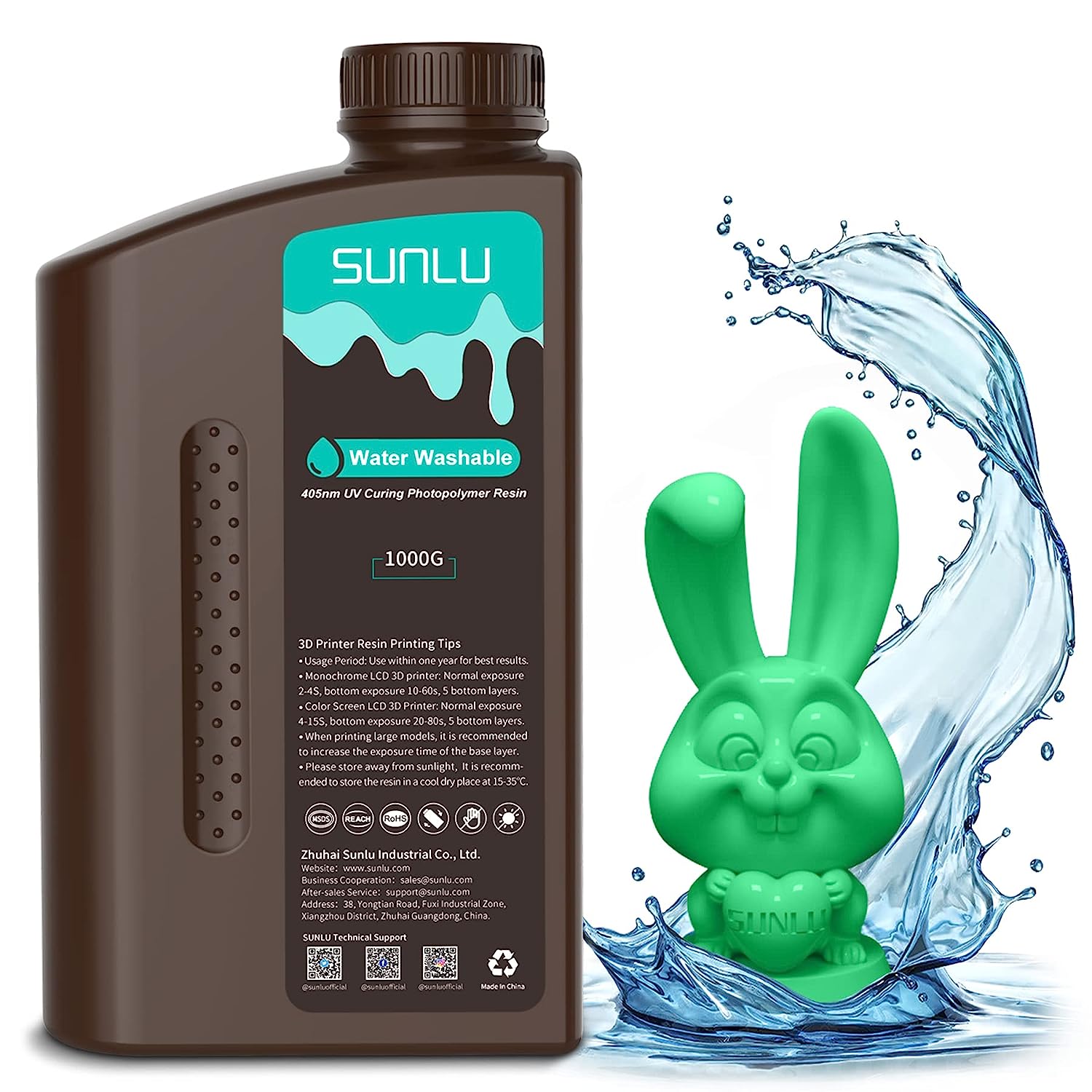 [Get 5 for the Price of 4] 1000g Standard Resin, Water-wash Standard Resin and Standard Plus Resin (Canada Only)